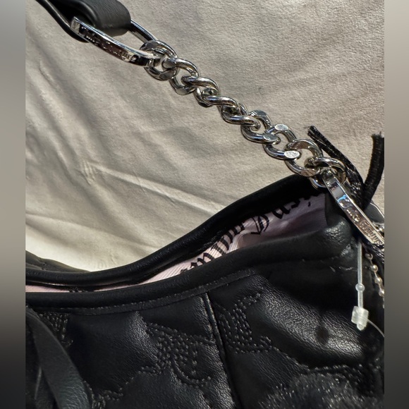 Juicy Couture Black Demure Hobo Style Shoulder Bag NWT - Picture 15 of 16